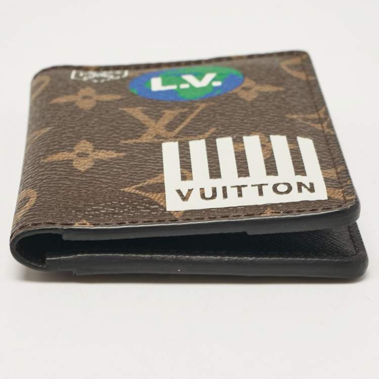 Pre Owned Louis Vuitton Printed Monogram Canvas Pocket Organizer