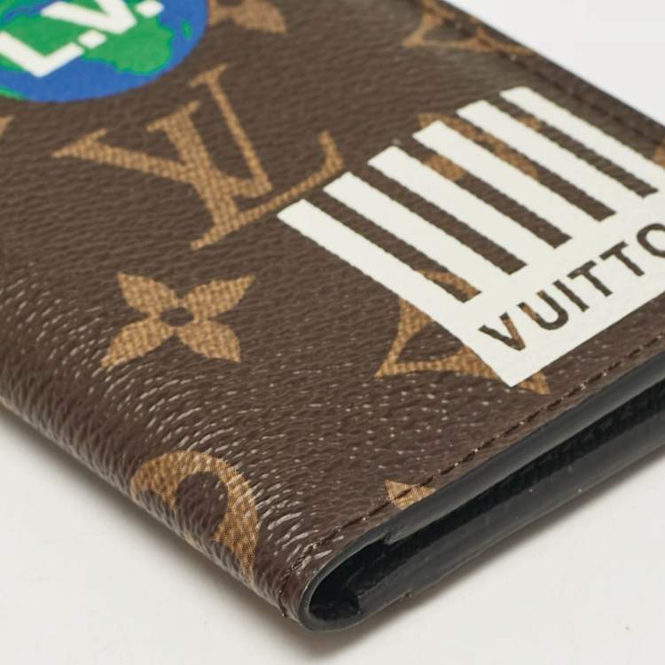 Pre Owned Louis Vuitton Printed Monogram Canvas Pocket Organizer