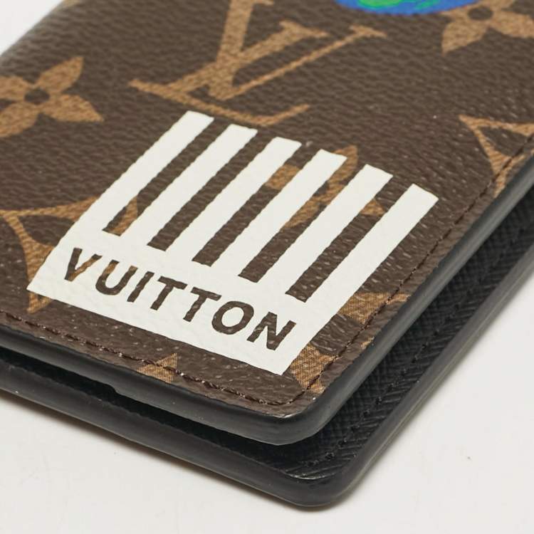 Pre Owned Louis Vuitton Printed Monogram Canvas Pocket Organizer