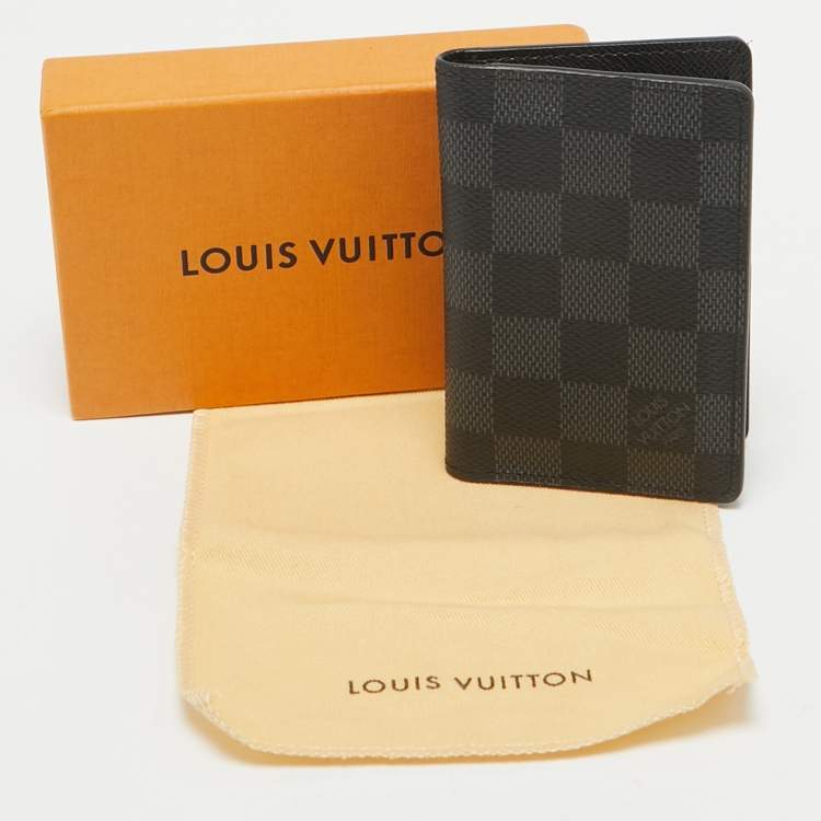 Pre Owned Louis Vuitton Damier Graphite Canvas Pocket Organiser