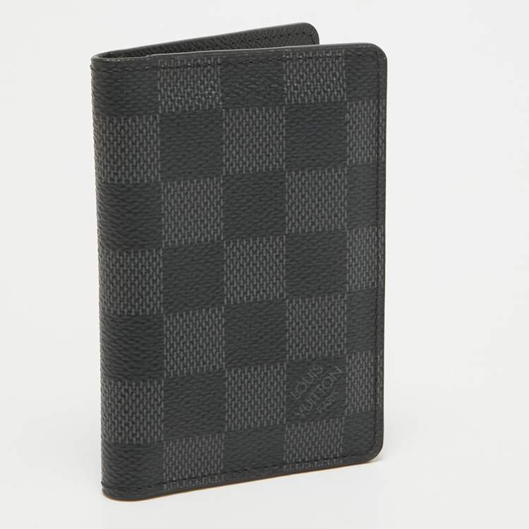 Pre Owned Louis Vuitton Damier Graphite Canvas Pocket Organiser