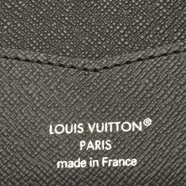 Pre Owned Louis Vuitton Monogram Eclipse Canvas Slender Wallet