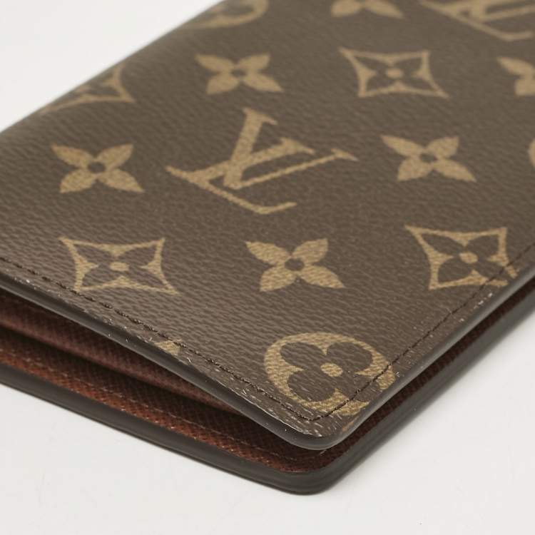Pre Owned Louis Vuitton Monogram Canvas Brazza Wallet