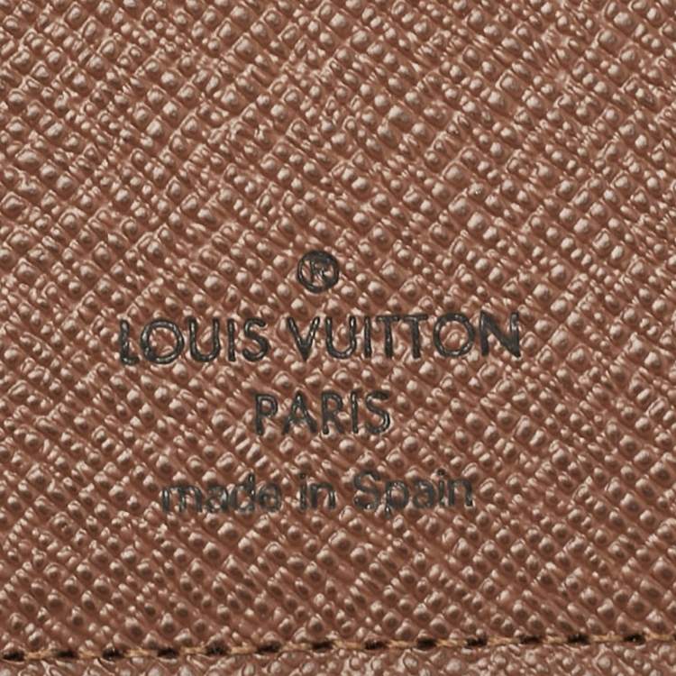 Pre Owned Louis Vuitton Monogram Canvas Brazza Wallet
