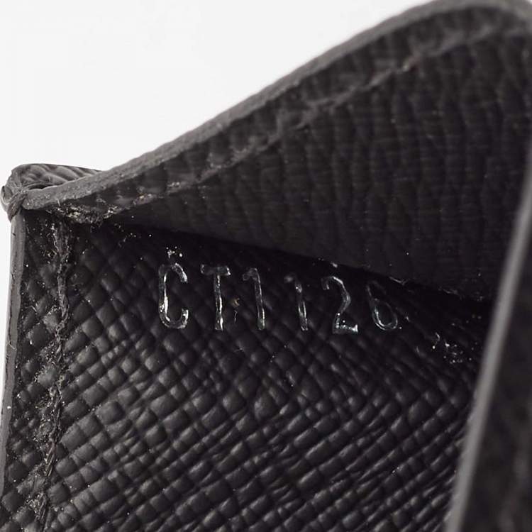 Pre Owned Louis Vuitton Black Epi Leather Neo Card Holder