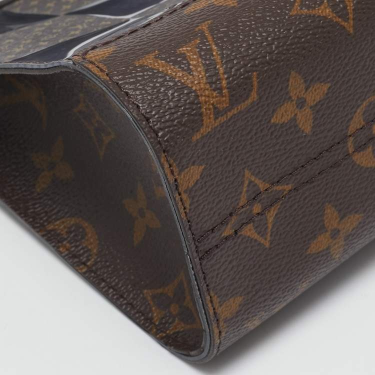 Pre Owned Louis Vuitton Monogram Chess Canvas and PVC Standing Pouch