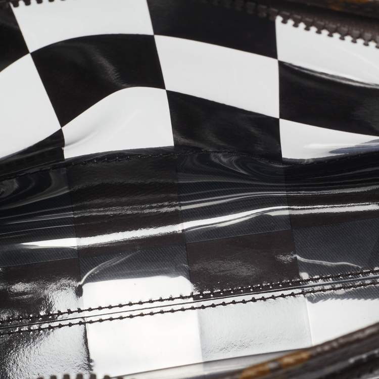 Pre Owned Louis Vuitton Monogram Chess Canvas and PVC Standing Pouch