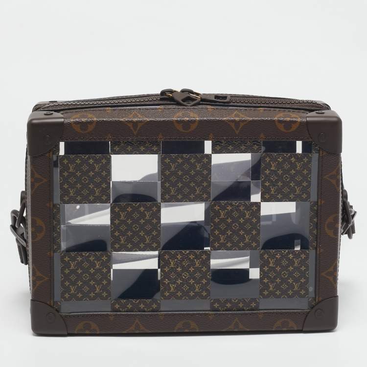Pre Owned Louis Vuitton Monogram Chess Canvas and PVC Soft Trunk Bag