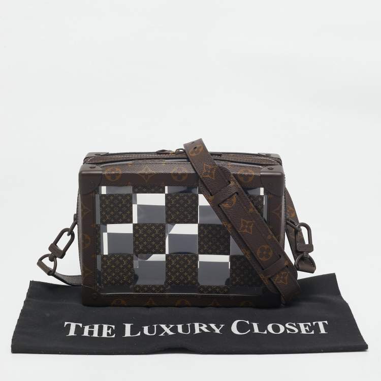 Pre Owned Louis Vuitton Monogram Chess Canvas and PVC Soft Trunk Bag