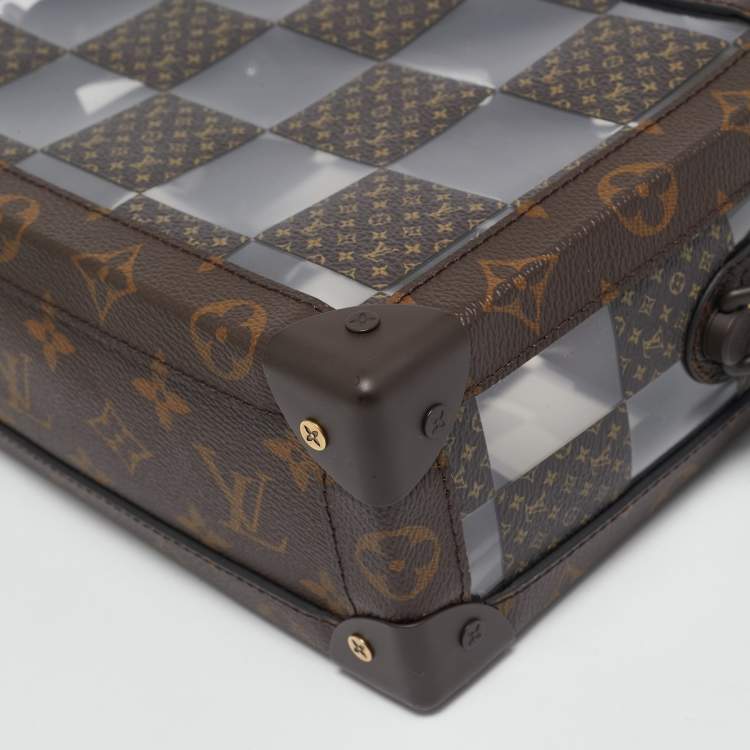 Pre Owned Louis Vuitton Monogram Chess Canvas and PVC Soft Trunk Bag