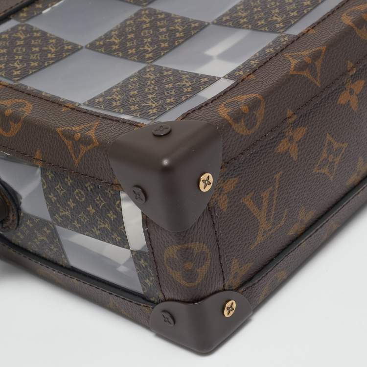 Pre Owned Louis Vuitton Monogram Chess Canvas and PVC Soft Trunk Bag