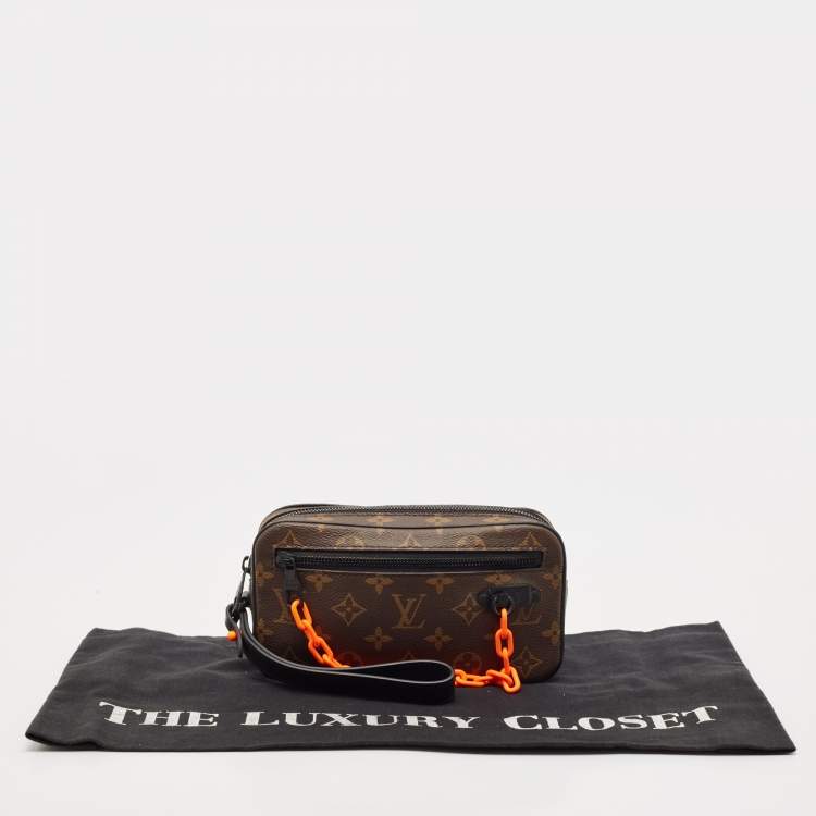 Pre Owned Louis Vuitton Monogram Canvas Solar Ray Pochette Bag