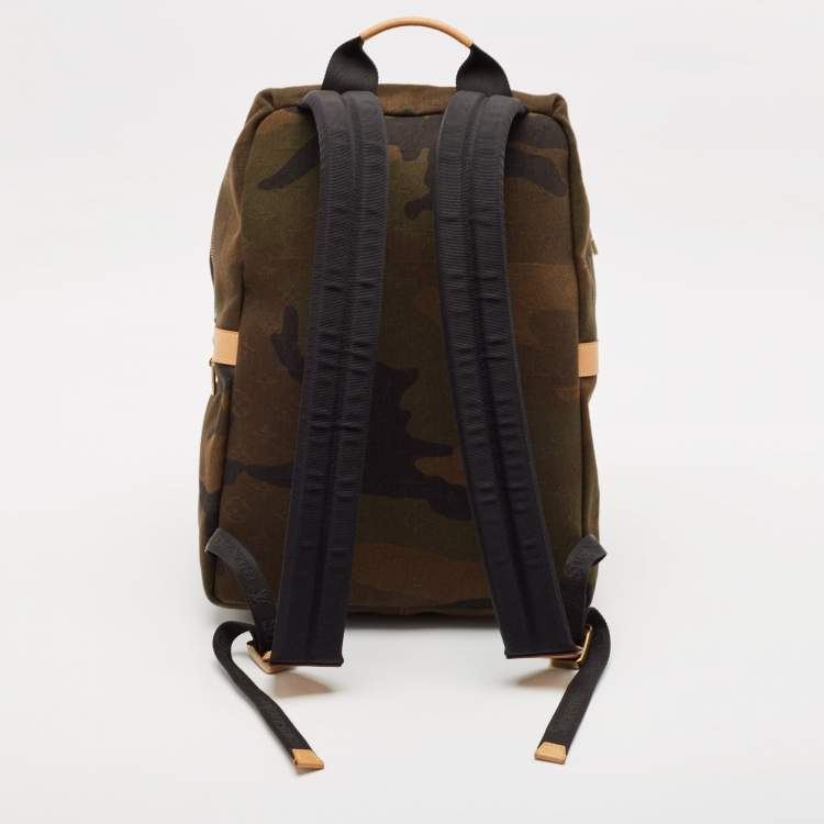 Pre Owned Louis Vuitton x Supreme Monogram Camouflage Apollo Backpack