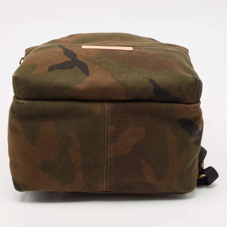 Pre Owned Louis Vuitton x Supreme Monogram Camouflage Apollo Backpack