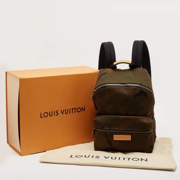 Pre Owned Louis Vuitton x Supreme Monogram Camouflage Apollo Backpack