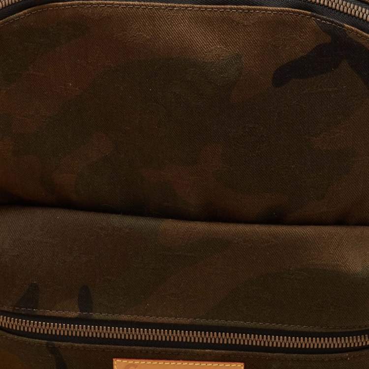 Pre Owned Louis Vuitton x Supreme Monogram Camouflage Apollo Backpack