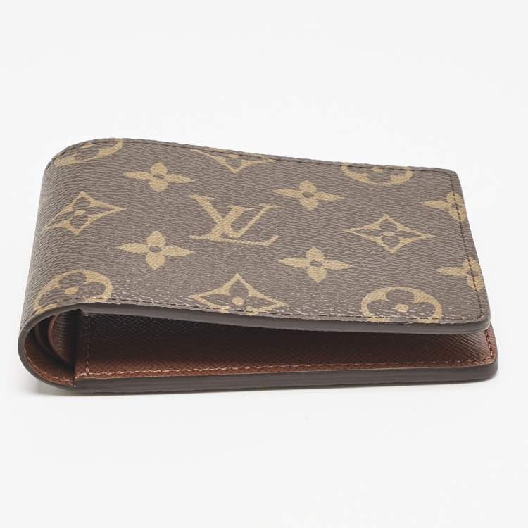 Pre Owned Louis Vuitton Monogram Canvas Multiple Wallet