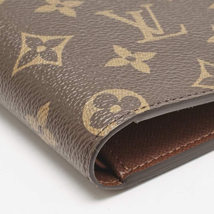 Pre Owned Louis Vuitton Monogram Canvas Multiple Wallet