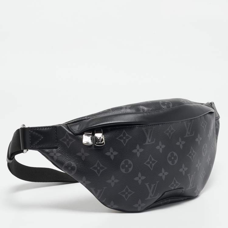 Pre Owned Louis Vuitton Monogram Eclipse Canvas Discovery PM Bumbag