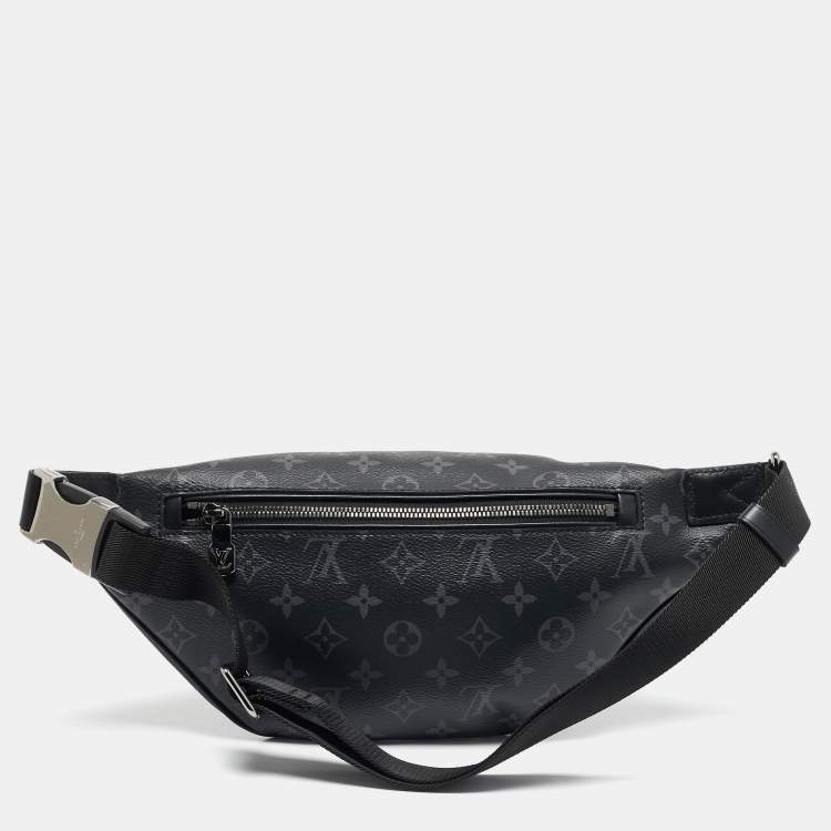 Pre Owned Louis Vuitton Monogram Eclipse Canvas Discovery PM Bumbag