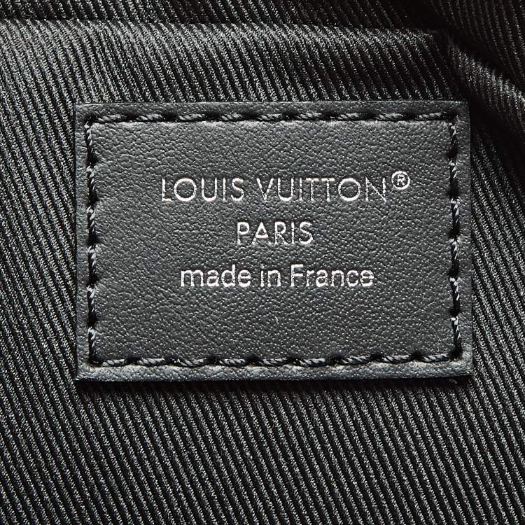 Pre Owned Louis Vuitton Monogram Eclipse Canvas Porte Documents Voyage PM Bag
