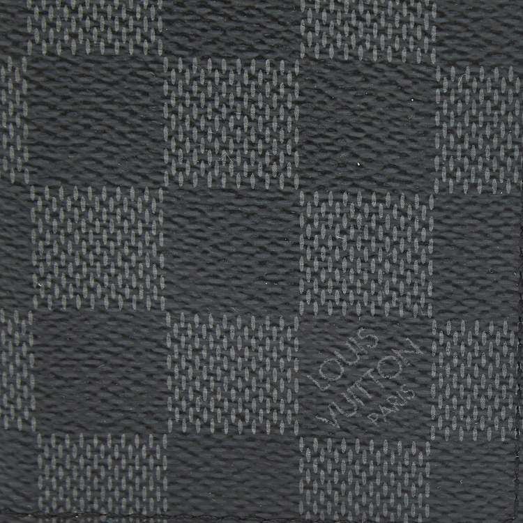 Pre Owned Louis Vuitton Damier Graphite Canvas Pocket Organiser