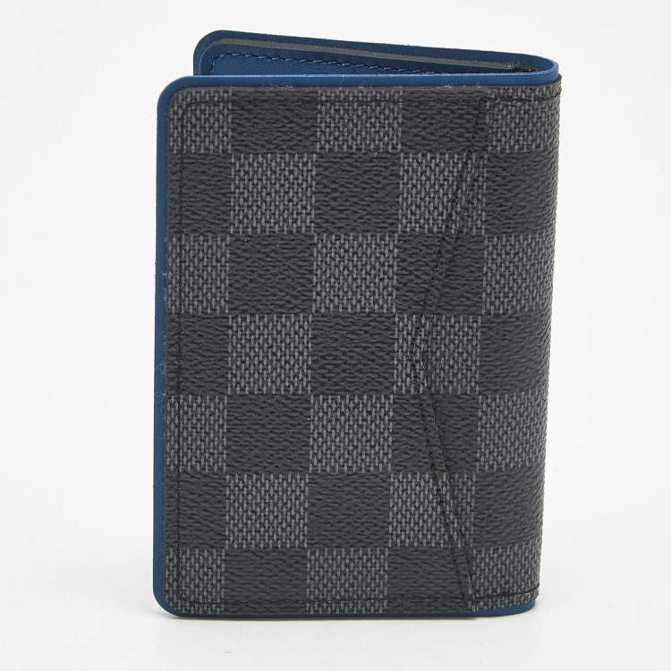 Pre Owned Louis Vuitton Damier Graphite Canvas Pocket Organiser