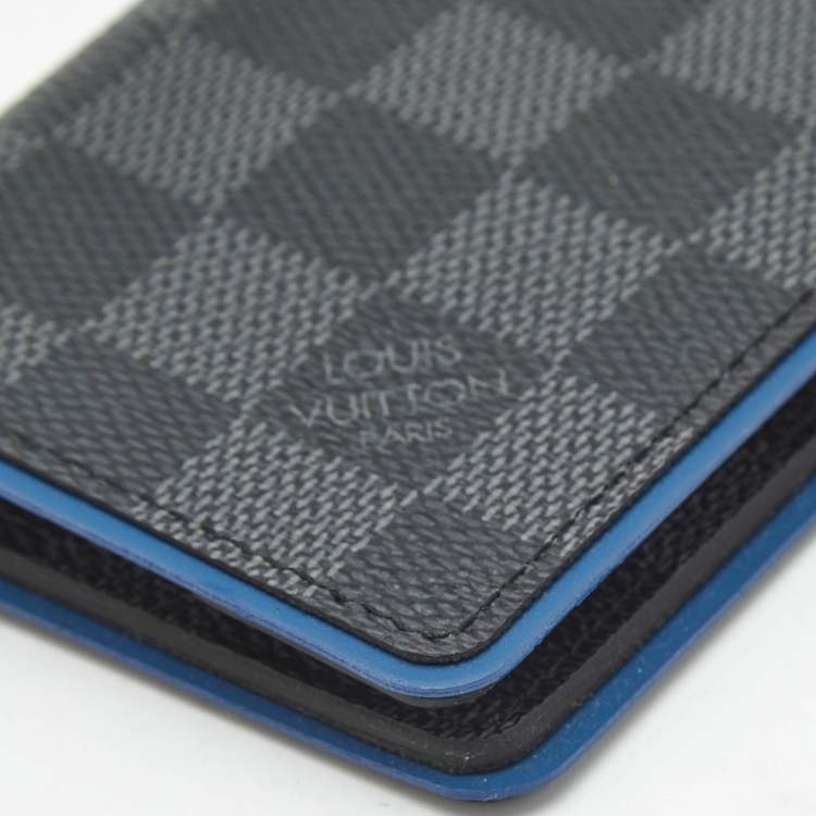 Pre Owned Louis Vuitton Damier Graphite Canvas Pocket Organiser