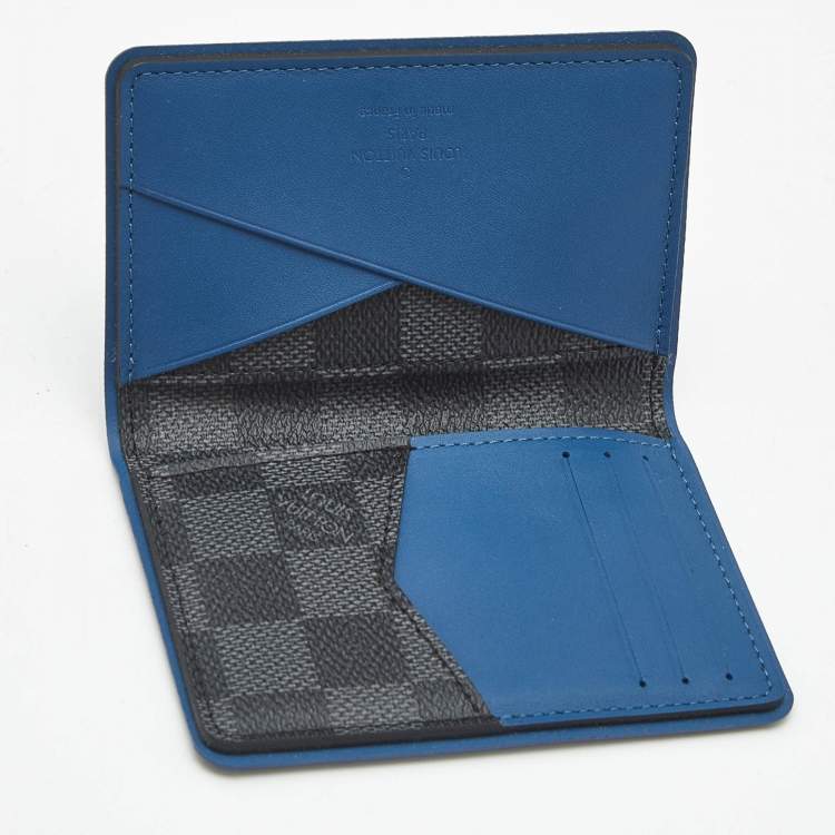 Pre Owned Louis Vuitton Damier Graphite Canvas Pocket Organiser