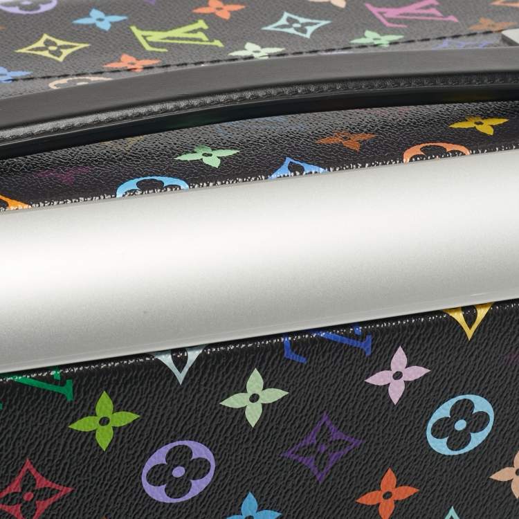 Pre Owned Louis Vuitton x Takashi Murakami Multicolore Monogram Canvas Horizon 55 Suitcase