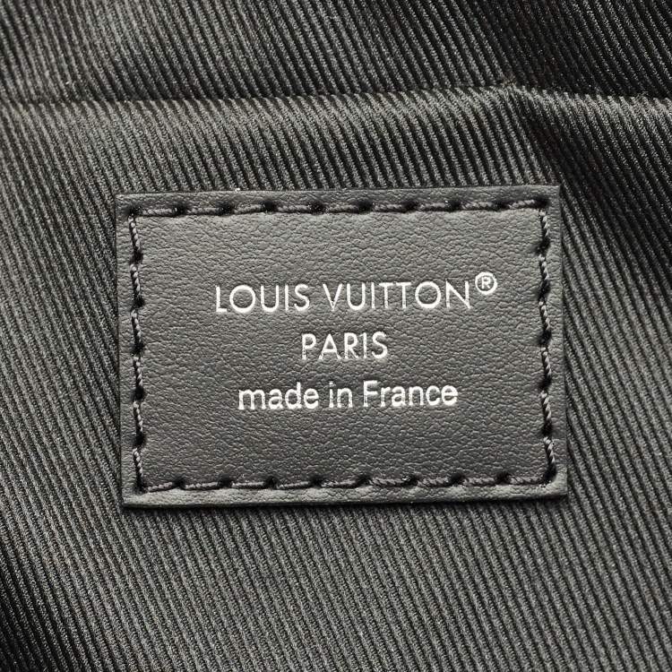 Pre Owned Louis Vuitton Monogram Eclipse Canvas Porte Documents Voyage PM Bag