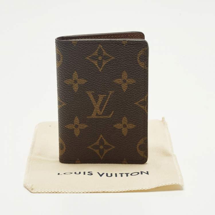 Pre Owned Louis Vuitton Monogram Canvas Pocket Organizer