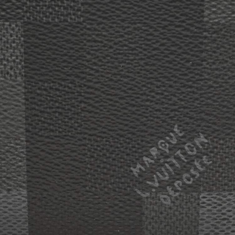 Pre Owned Louis Vuitton Slender Damoflage Canvas Wallet