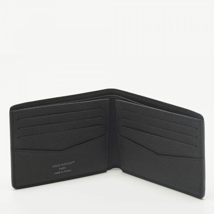 Pre Owned Louis Vuitton Slender Damoflage Canvas Wallet