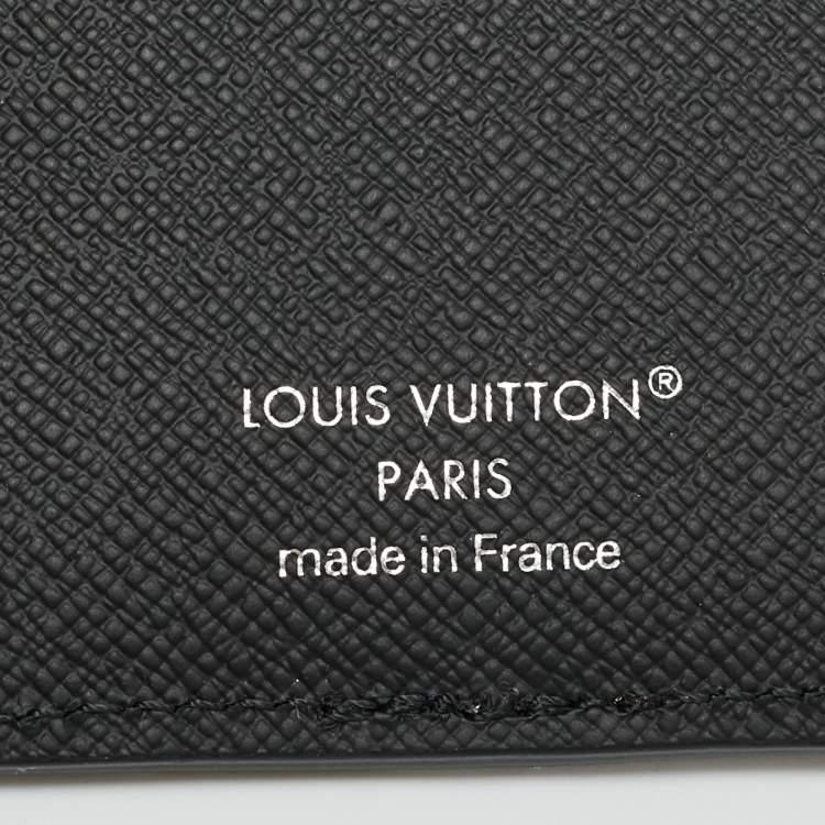 Pre Owned Louis Vuitton Black Epi Leather Pocket Organizer