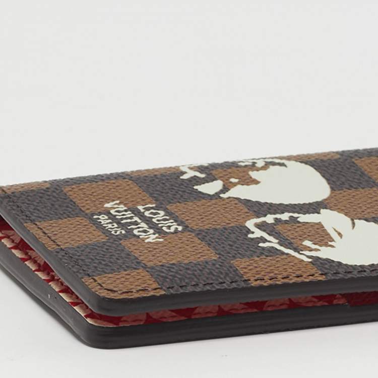 Pre Owned Louis Vuitton x Nigo Damier Ebene Canvas Pocket Organizer