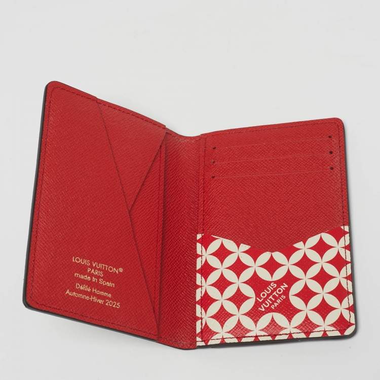 Pre Owned Louis Vuitton x Nigo Damier Ebene Canvas Pocket Organizer