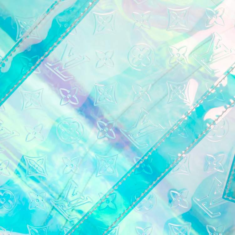 Pre Owned Louis Vuitton Monogram Prism Keepall Bandouliere 50 Bag