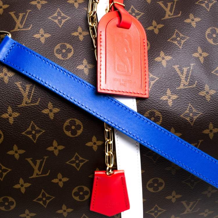 Pre Owned Louis Vuitton x NBA Monogram Canvas Basketball Keepall 55 Bag