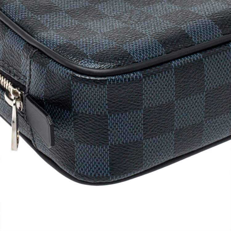 Pre Owned Louis Vuitton Damier Cobalt Toilet Pouch PM