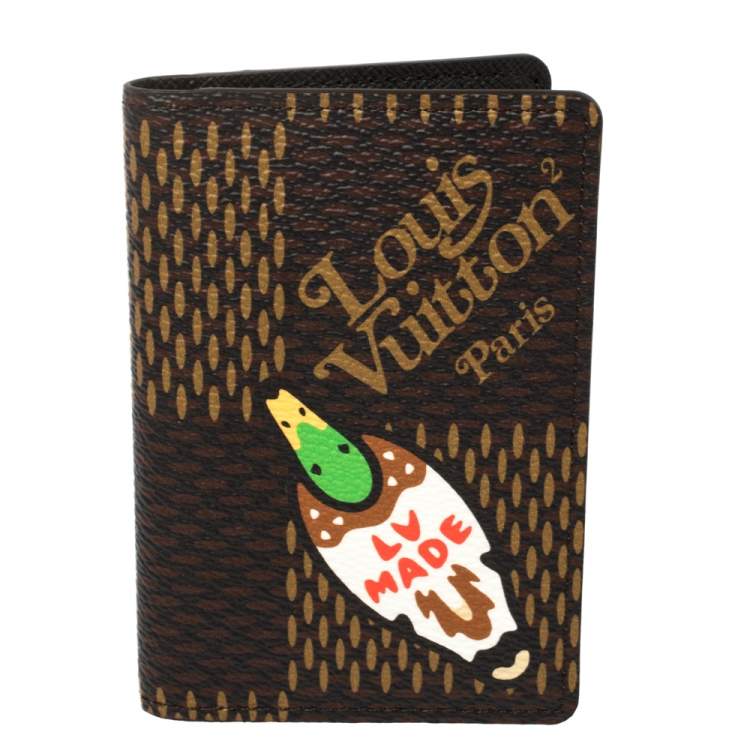 Louis Vuitton LV Pocket Organizer in Damier Ebene, Luxury, Bags