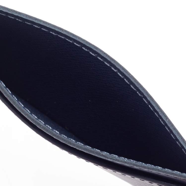 Louis Vuitton Navy Blue Epi Leather Card Holder Louis Vuitton | The Luxury  Closet