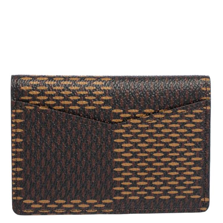 Pre Owned Louis Vuitton x Nigo Damier Ebene Giant Canvas Pocket Organiser