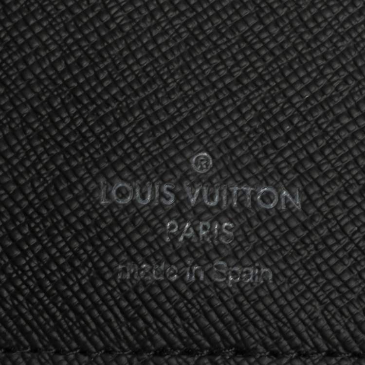 Pre Owned Louis Vuitton x Nigo Damier Ebene Giant Canvas Pocket Organiser