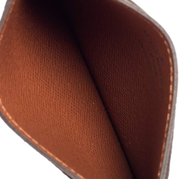 Pre Owned Louis Vuitton Monogram Canvas Card Holder 