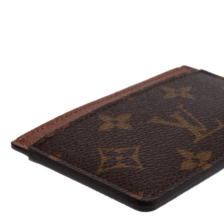 Pre Owned Louis Vuitton Monogram Canvas Card Holder 