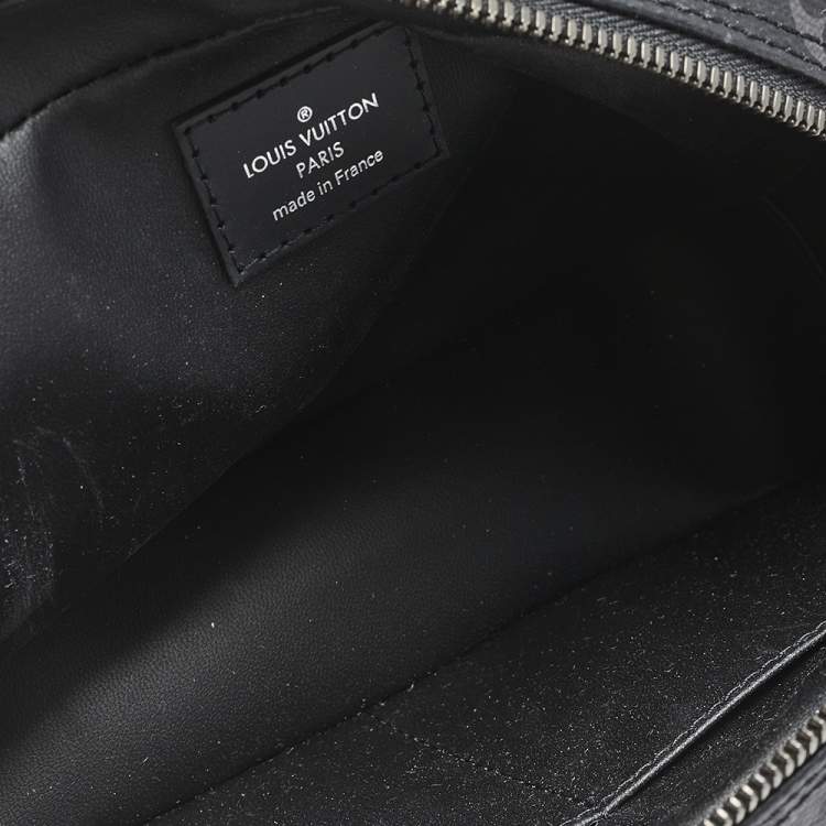 Pre Owned Louis Vuitton Monogram Eclipse Canvas Toilet Pouch PM
