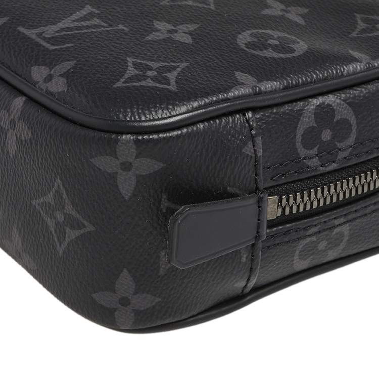 Pre Owned Louis Vuitton Monogram Eclipse Canvas Toilet Pouch PM