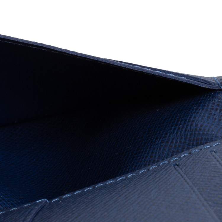 مملوكة مسبقًا Louis Vuitton Blue Monogram Canvas Pocket Organiser 
