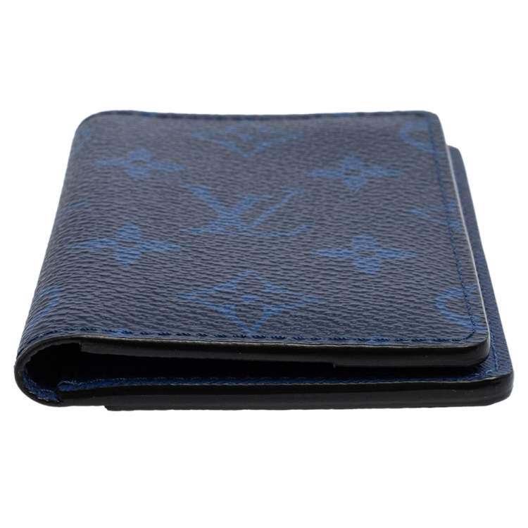 مملوكة مسبقًا Louis Vuitton Blue Monogram Canvas Pocket Organiser 